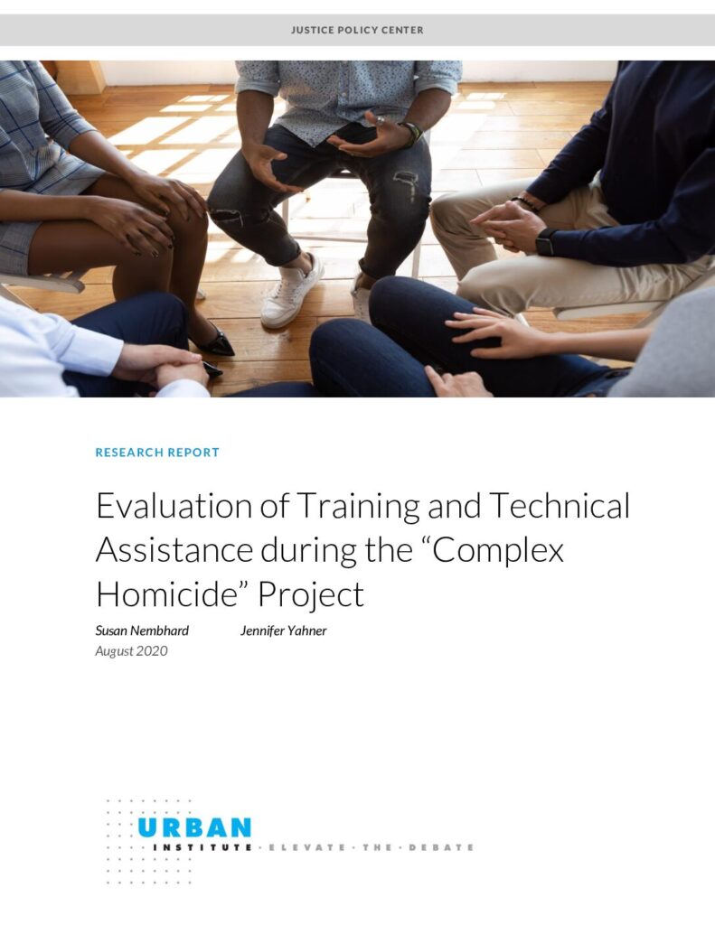 thumbnail of Evaluation of Training and Technical