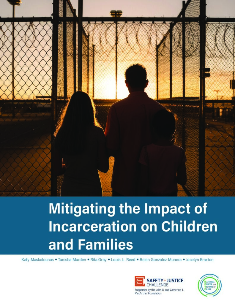 thumbnail of Mitigating the Impact of  Incarceration on Children  and Families